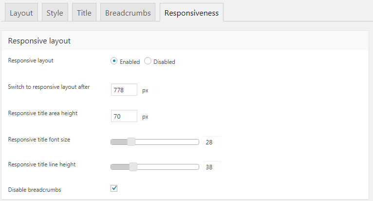 Fig. 5. Page title responsiveness.