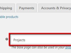 Wooprod Fig. 1. Stel de Woocommerce-winkelpagina in.