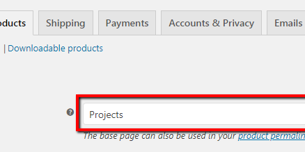 Wooprod Fig. 1. Stel de Woocommerce-winkelpagina in.