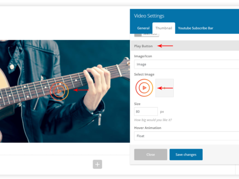 Uavc Play-knop Uavc Play-knop