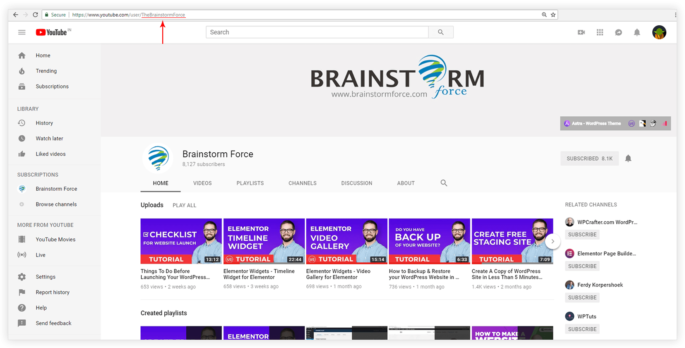 Uavc YouTube-kanaalnaam Uavc YouTube-kanaalnaam